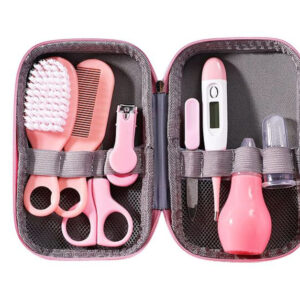 Premium Baby Grooming & Care Kit – 10 Pieces (Pink)