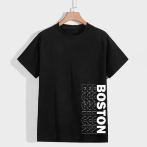 Black Graphic Streetwear T-Shirt