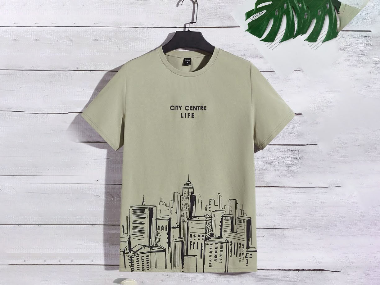 Courageous Quote Olive Green T-Shirt – Unisex Casual Wear