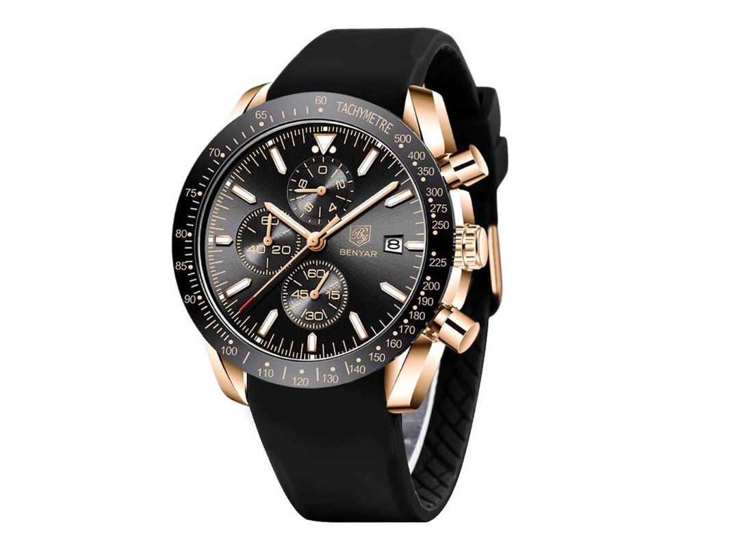 BENYAR Luxury Blue Chronograph Men's Watch - Image 4